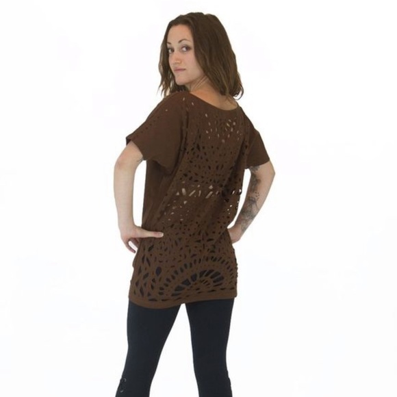 Laser cut tee by Maddie Moon - Picture 3 of 5